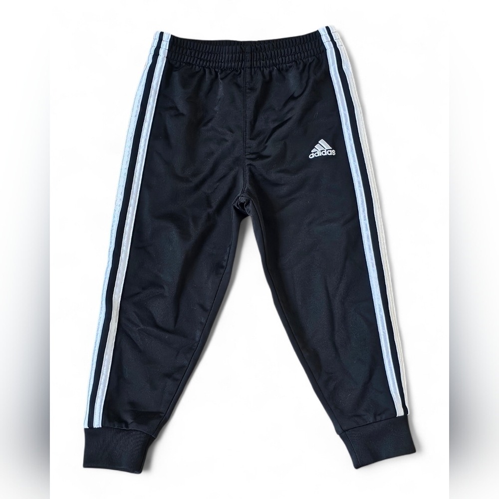Adidas Kids Black Tracksuit Set Size 3T - Picture 5 of 7